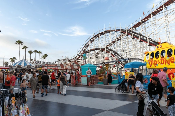 The Giant Dipper in Mission Beach Rolling into 100 Years of Thrills